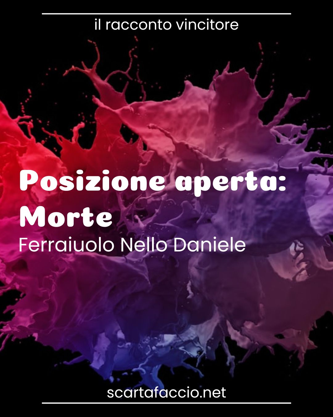 Posizione aperta: Morte, di Ferraiuolo Nello Daniele
